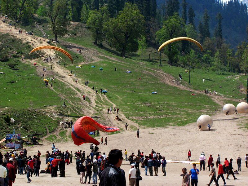 Zorbing In Manali