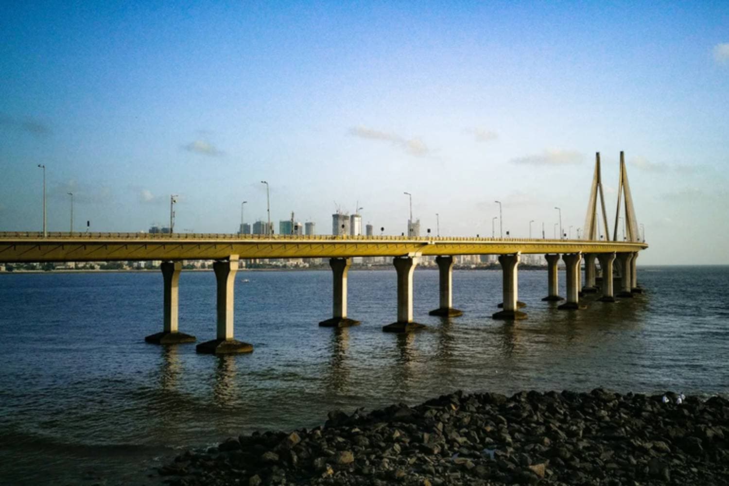 Bandra Worli Sea Link Mumbai's Famous 8 Lane Cable Stayed Bridge