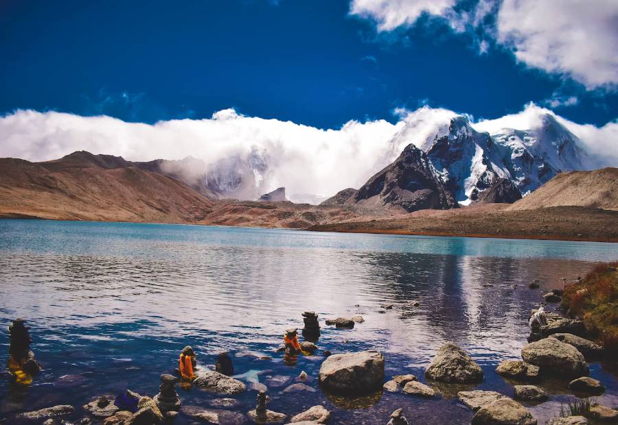 Gurudongmar Lake Sikkim Image